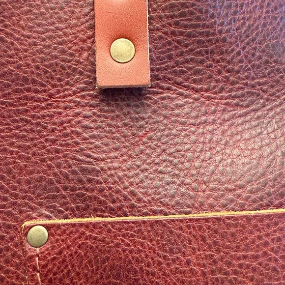 Medium Cinnamon Bear Classic Tote Bag Portland Leather Goods - Picture 5 of 11